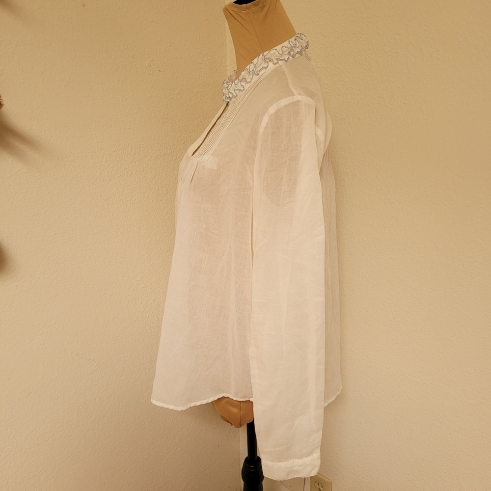 Textile by Elizabeth and James White Blouse - Picture 4 of 6